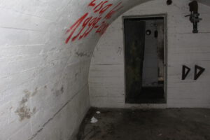Graffiti, Bunker, Krieg