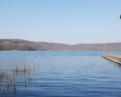 Die Gefahr aus der Tiefe in der Eifel, Rheinland.