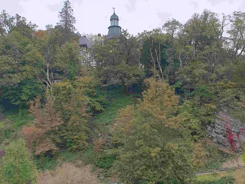 Burg Raiffershardt im Rhein-Sieg-Kreis.