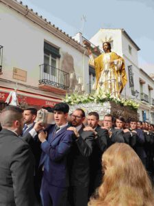Prozession in Marbella.