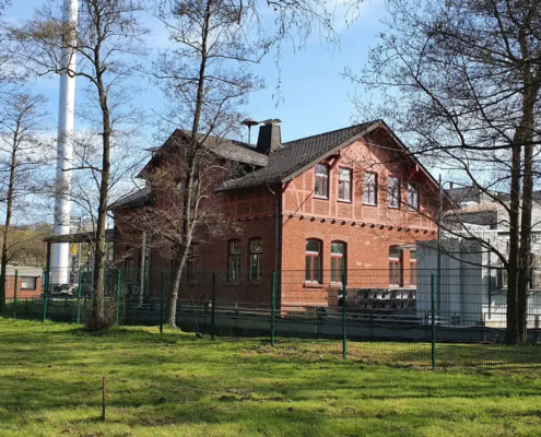 Batterien im Hanfbachtal, Rheinland.