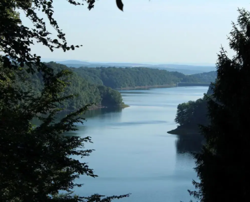 Die Geheimnisse der Wahnbachtalsperre, Siegburg, Rhein-Sieg-Kreis.