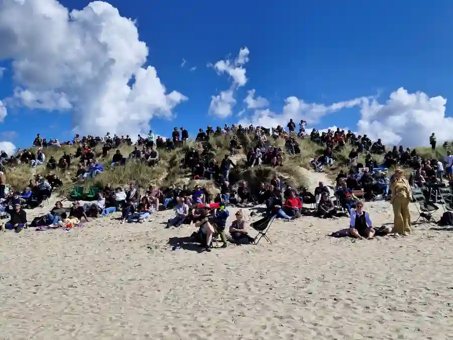 Römö: Oldtimer-Rennen auf dem breitesten Strand Europas Zuschauer
