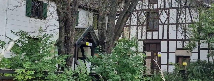 Ein historischer Festsaal vom Verfall bedroht - Haus Kettwig