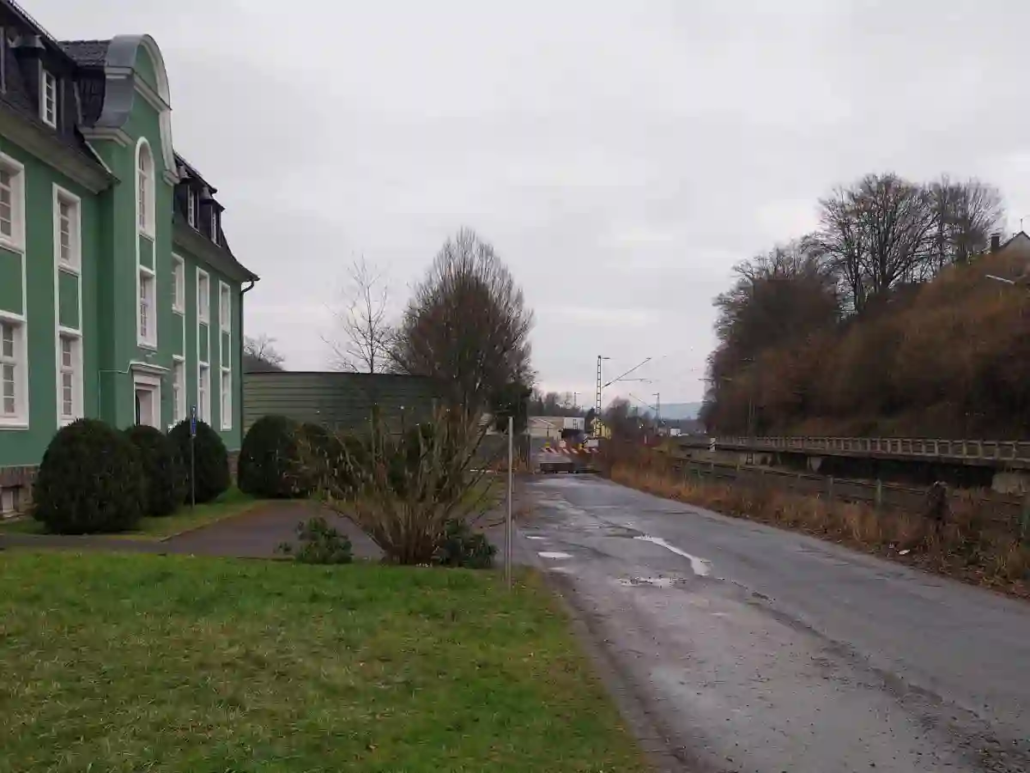Der Spinnerweg wurde teilweise gesperrt Arge