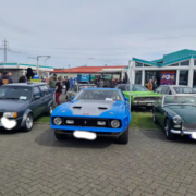 Oldtimer ueberrollen Eitorf Fords