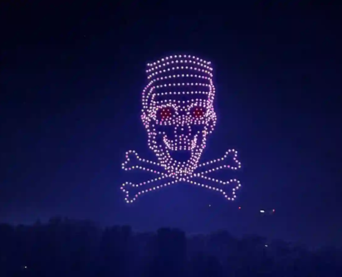 Vor 40 Jahren: Verseuchter Regen bei Rhein in Flammen Totenkopf