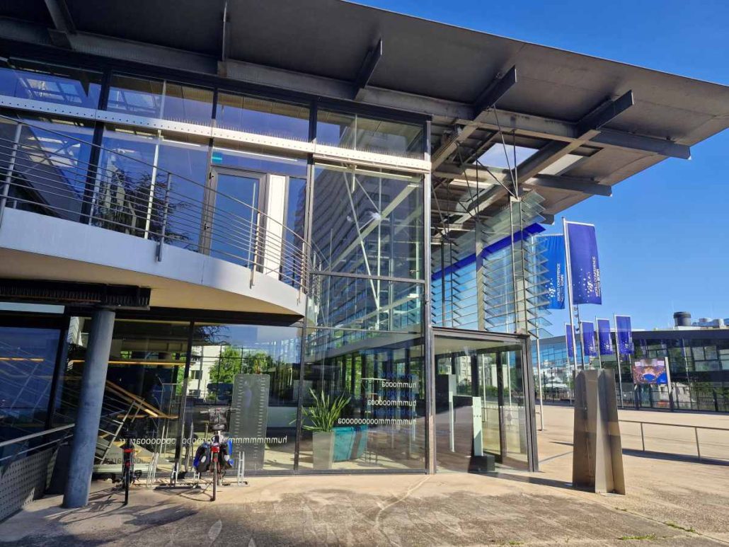 Der neue Plenarsaal in Bonn.