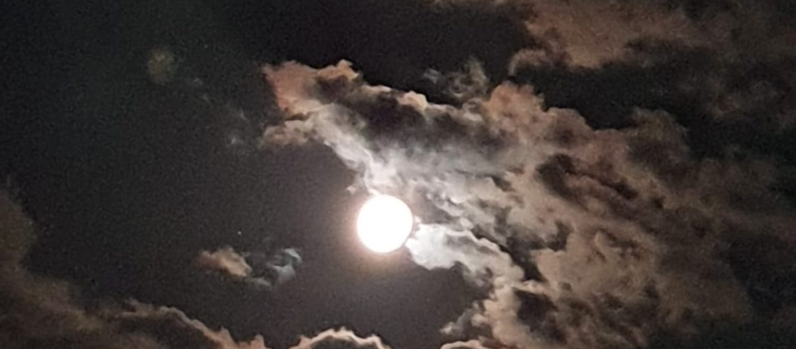 Der Super-Mond im Juni. (Foto: Inga Sprünken)